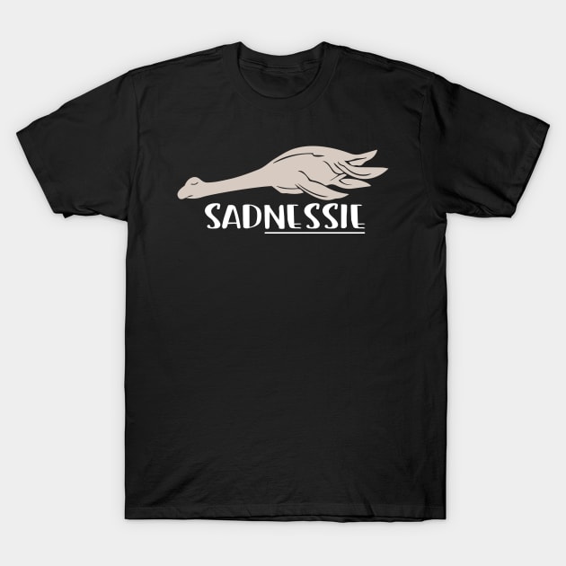 Loch Ness Monster Sad Sad Nessie T-Shirt by HBfunshirts